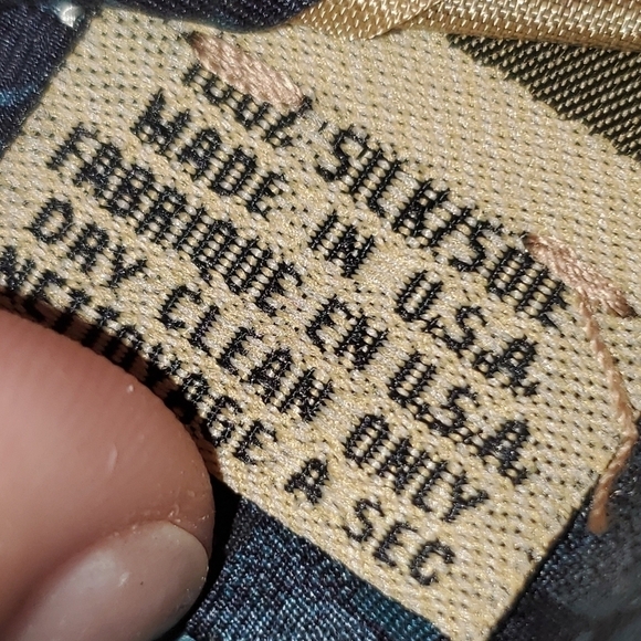 Blue Patterned CK Tie New - Picture 6 of 6